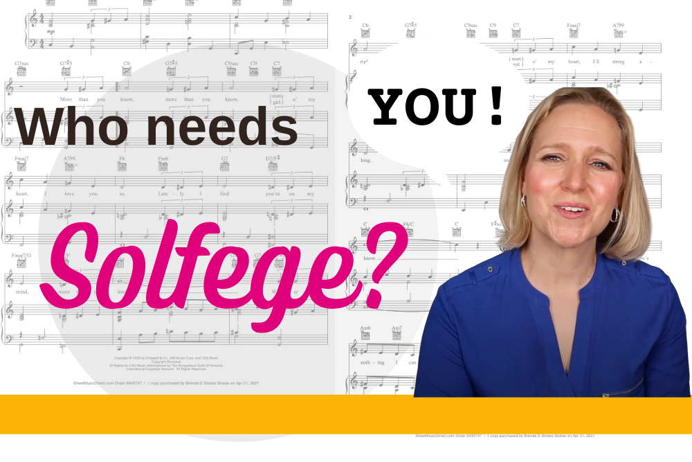 Who needs solfege