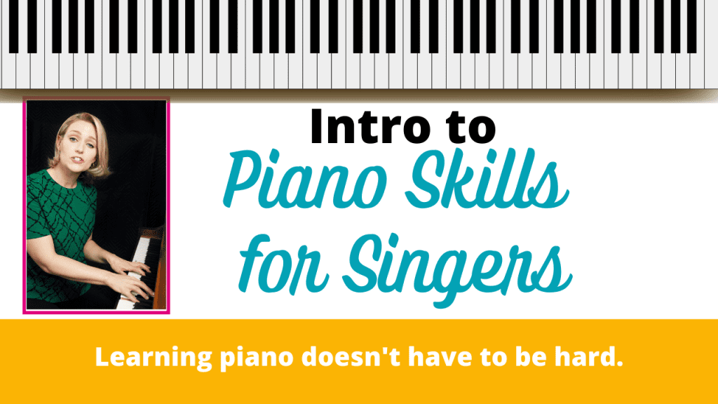 piano skills for singers workshop