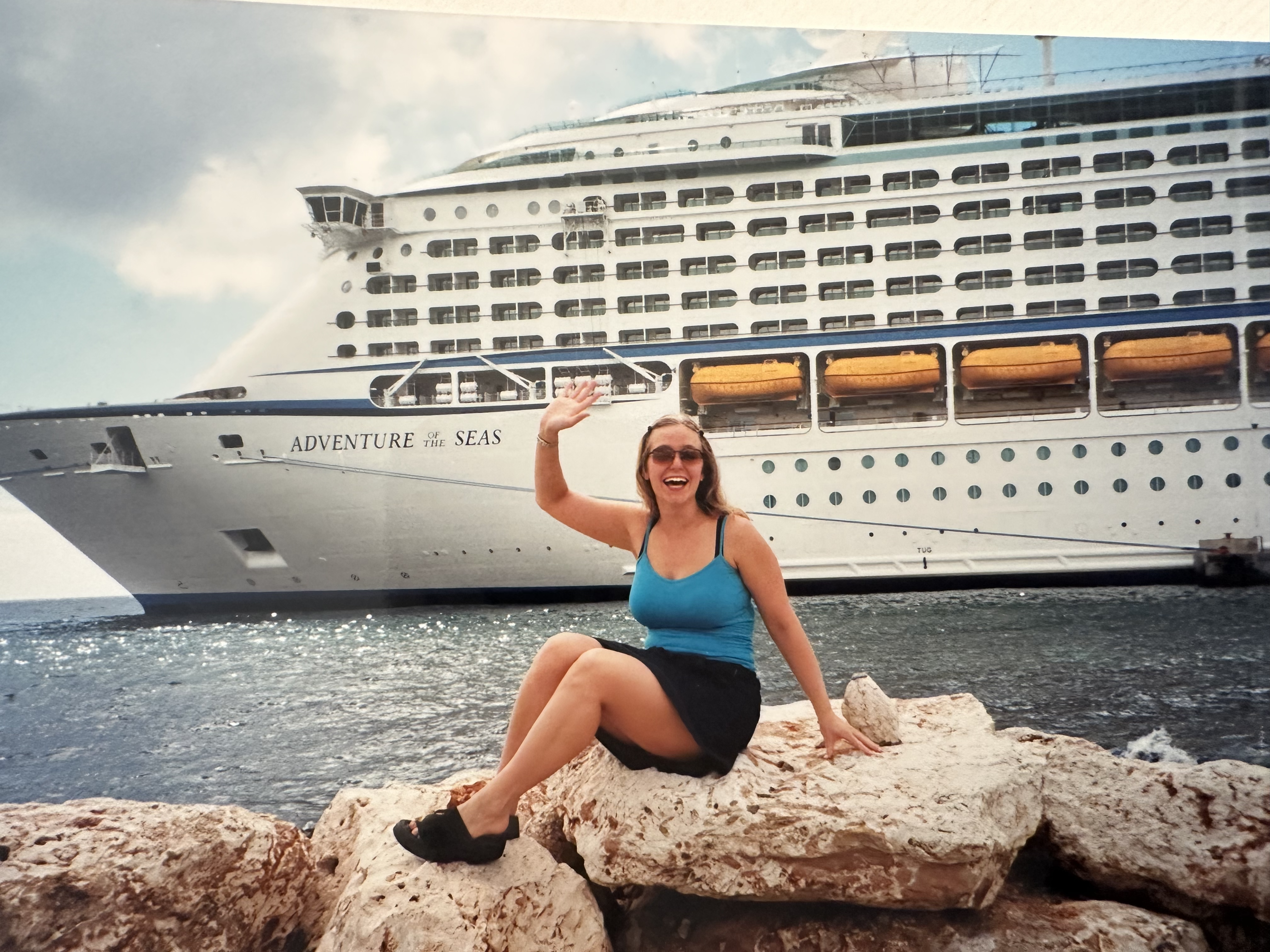 Brenda on Cruise Ship Adventure
