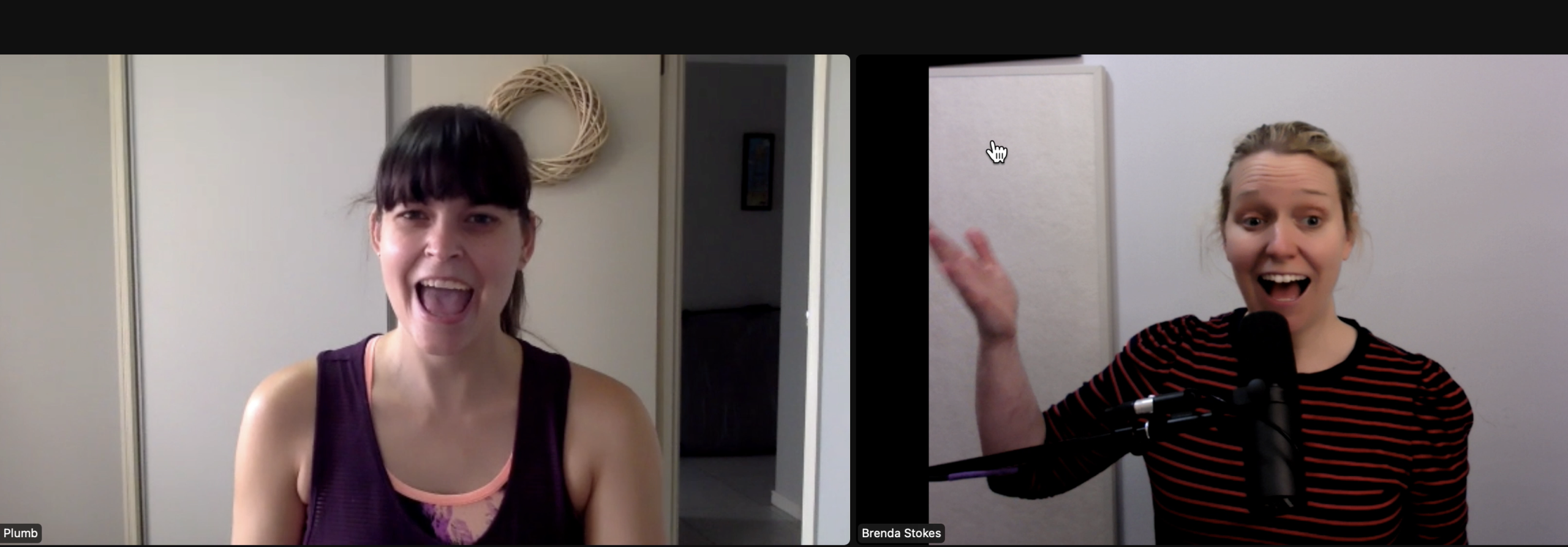 Zoom teaching Liz