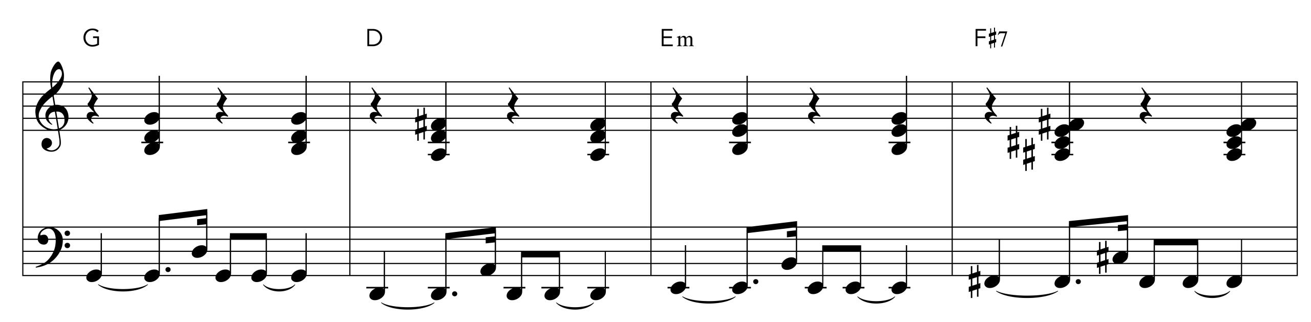 Hotel California chorus accompaniment 2