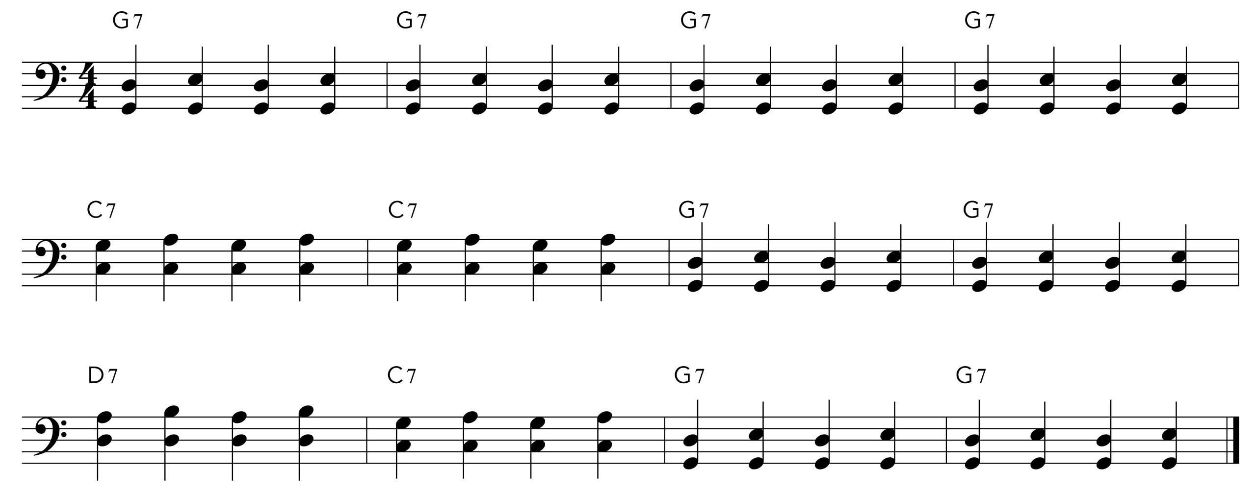 Boogie Woogie LH Accompaniment