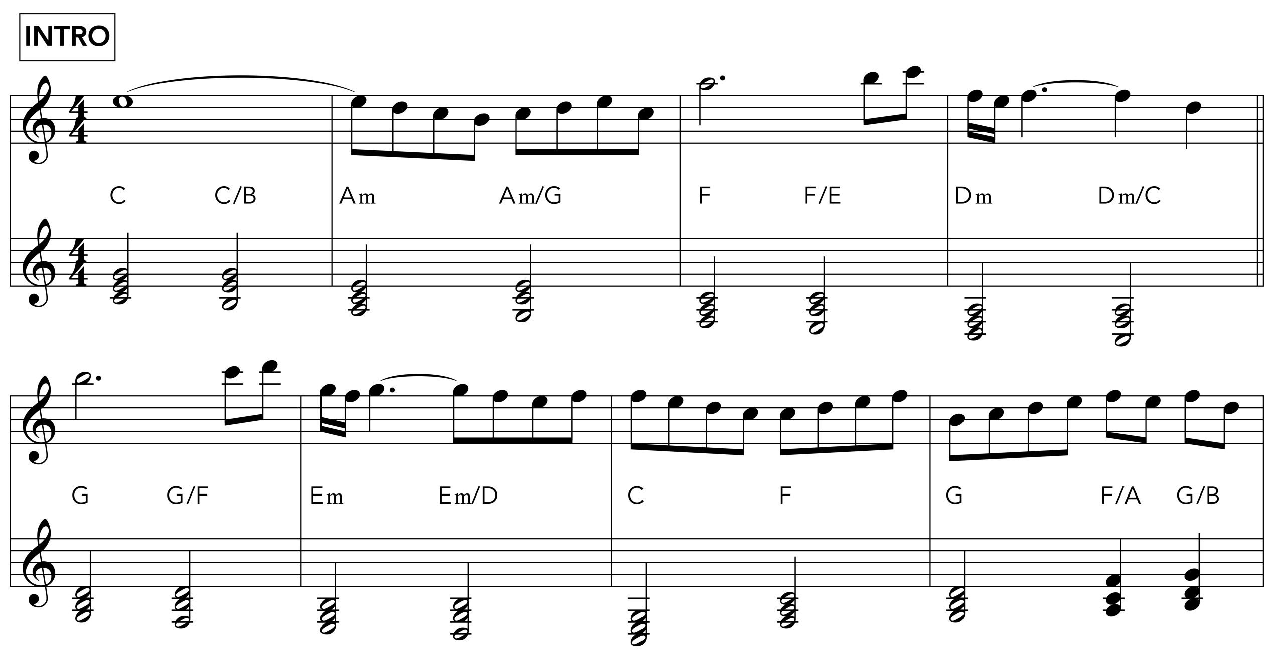 A Whiter Shade of Pale intro